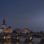 Moon Gateway - The Charles Bridge over the River